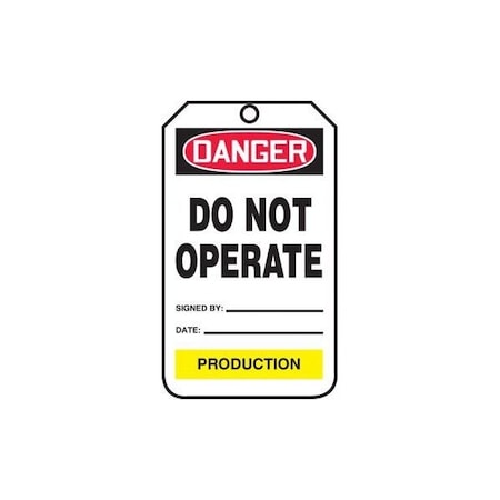 Accuform PF-Cardstock, 3-1/4 in Width, 1/4 in Height, , 5 PK TPM232PTM